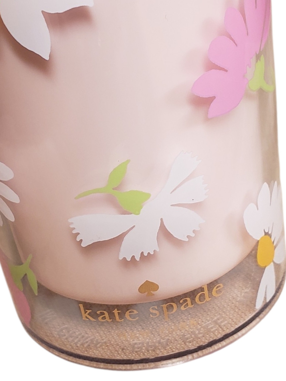 Kate Spade Pink Floral Tumbler -  NEW! - Picture 4 of 5